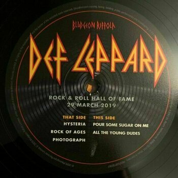 Disco de vinilo Def Leppard - RSD - Rock'N'Roll Hall Of Fame 2019 (LP) - 2