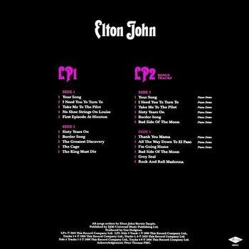 Disc de vinil Elton John - Elton John (Purple Transparent) (2 LP) - 7