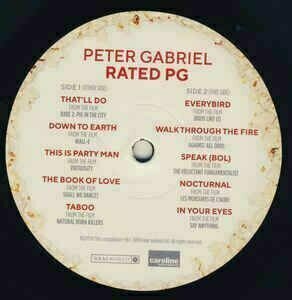 Vinyl Record Peter Gabriel - Rated PG (LP) - 4