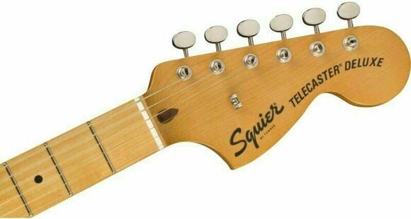 Електрическа китара Fender Squier FSR Classic Vibe '70s Telecaster Deluxe MN Sea Foam Sparkle with White Pearloid Pickguard - 4