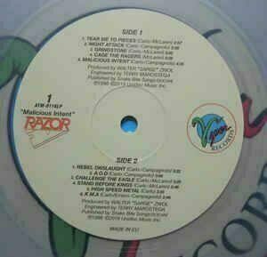 Disco de vinilo Razor - Malicious Intent - Reissue (LP) - 3
