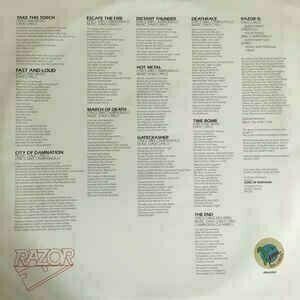 Vinylskiva Razor - Executioner’s Song - Reissue (LP) - 4