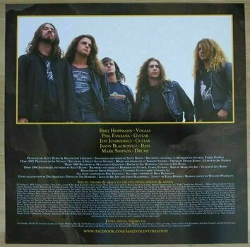 LP Malevolent Creation - The Ten Commandments (Limited Edition) (Purple Vinyl) (2 LP) - 2