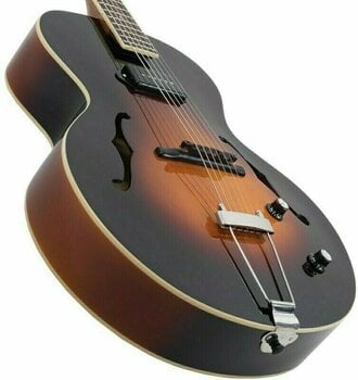Semi-Acoustic Guitar The Loar LH-309 Vintage Sunburst - 3
