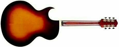 Semiakustická kytara The Loar LH-350 Vintage Sunburst - 2
