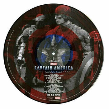 Vinyylilevy Captain America - First Avenger OST (LP) - 2