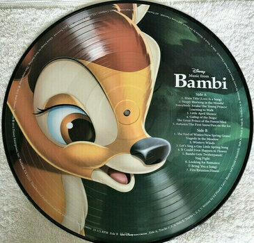 Vinylskiva Disney - Music From Bambi OST (Picture Disc) (LP) - 2