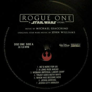Vinyylilevy Star Wars - Rogue One (A Star Wars Story) (2 LP) - 2