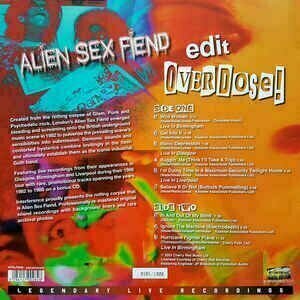 Vinyl Record Alien Sex Fiend - Overdose (LP) - 2