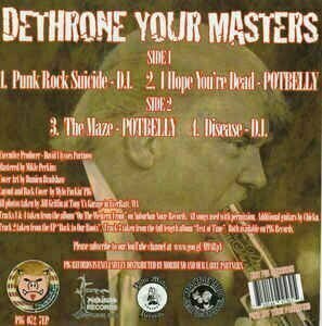 Disco in vinile D.I. / Potbelly - Dethrone Your Masters (Multicolor Splatter Vinyl) (LP) - 2