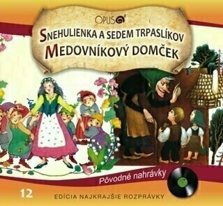 CD muzica Najkrajšie Rozprávky - Snehulienka a sedem trpaslíkov/Medovníkový domček (CD) - 2