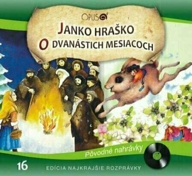 Muziek CD Najkrajšie Rozprávky - Janko Hraško / O dvanástich mesiacoch (CD) - 2