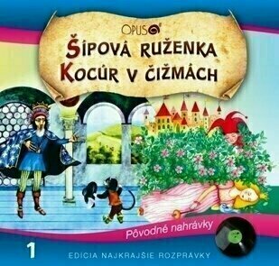 Muzyczne CD Najkrajšie Rozprávky - Šípová Ruženka / Kocúr v čižmách (CD) - 2