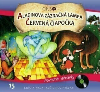 Musik-CD Najkrajšie Rozprávky - Aladinova zázračná lampa / Červená Čiapočka (CD) - 2