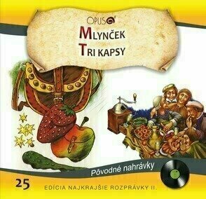 Muzyczne CD Najkrajšie Rozprávky - Mlynček / Tri kapsy (CD) - 2