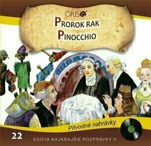 Zenei CD Najkrajšie Rozprávky - Prorok Rak / Pinocchio (CD) - 2