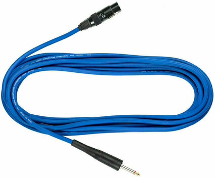 Microphone Cable Bespeco PYMA450 Blue 4,5 m - 2