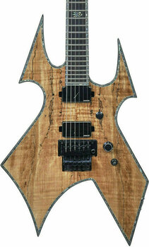 Electric guitar BC RICH Warbeast Extreme Exotic with Floyd Rose SM Natural Transparent - 3