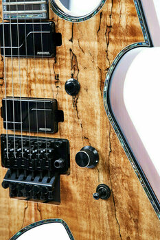 Guitare électrique BC RICH Warbeast Extreme Exotic with Floyd Rose SM Natural Transparent - 5