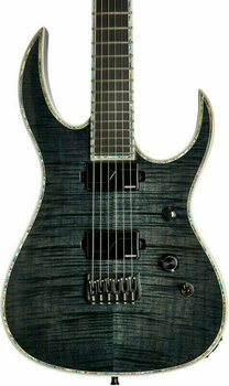 Guitare électrique BC RICH Shredzilla Extreme Exotic Transparent Black - 3
