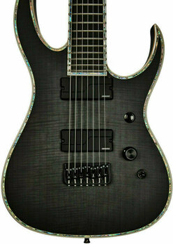 Guitarra elétrica de 7 cordas BC RICH Shredzilla Extreme 7 Exotic Transparent Black - 3