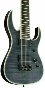 8-snarige elektrische gitaar BC RICH Shredzilla Extreme 8 Exotic Transparent Black - 3