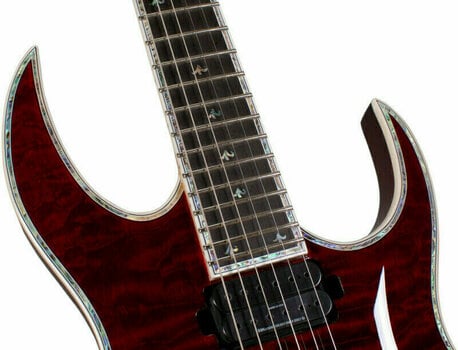 Elektrische gitaar BC RICH Shredzilla Prophecy Exotic Archtop Black Cherry - 3