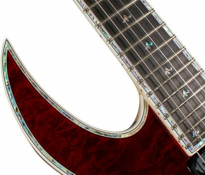 E-Gitarre BC RICH Shredzilla Prophecy Exotic Archtop Black Cherry - 4