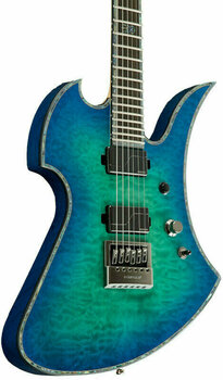 Electric guitar BC RICH Mockingbird Extreme Exotic ET Cyan Blue - 3