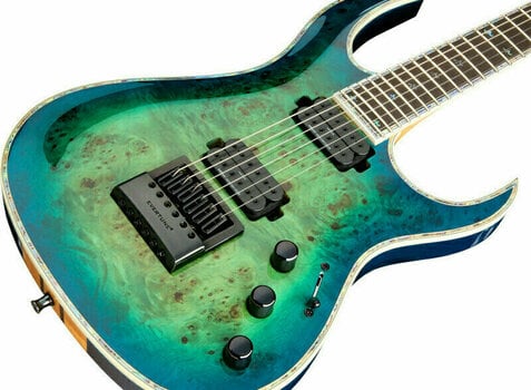 Electric guitar BC RICH Shredzilla Prophecy Archtop Cyan Blue - 4