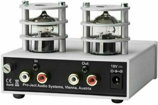 Hi-Fi Gramofónový predzosilňovač Pro-Ject Tube Box S2 Strieborná - 3