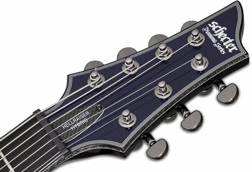 7-string Electric Guitar Schecter Hellraiser Hybrid PT-7 Ultra Violet - 5