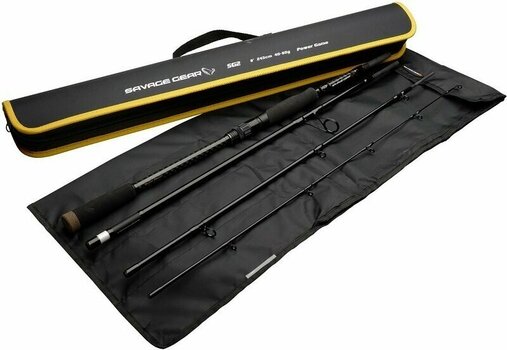 Canne à pêche Savage Gear SG2 Power Game Travel 2,43 m 40 - 80 g 4 parties - 11