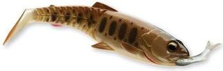 Soft Lure Savage Gear Craft Cannibal Paddletail Clear Water Mix Green Silver-Olive Silver Smolt-Perch-Roach - 1