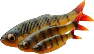 Cebo de goma Savage Gear Craft Dying Minnow 5 pcs Perca - 2