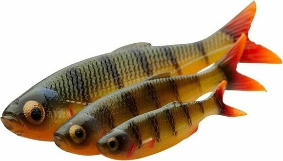 Gummibete Savage Gear Craft Dying Minnow 5 pcs Perch 10 cm 5,5 g - 3