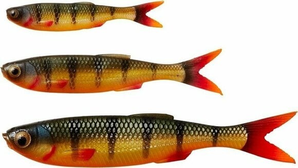 Τεχνητό Δολώμα από Καουτσούκ Savage Gear Craft Dying Minnow 5 pcs Perch 10 εκ. 5,5 g - 4