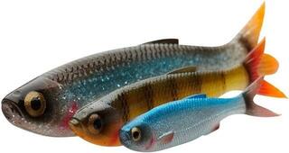 Cebo de goma Savage Gear Craft Dying Minnow 5 pcs Perca - 4