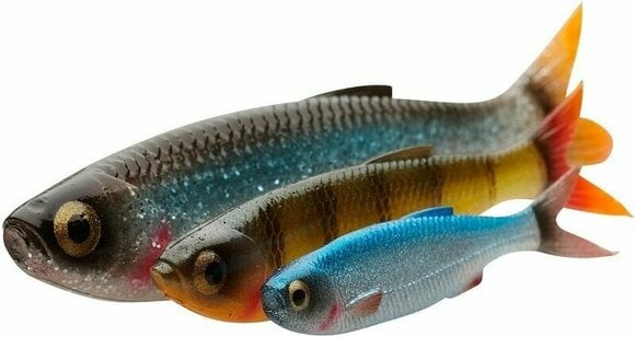 Gumová nástraha Savage Gear Craft Dying Minnow 5 pcs Okoun 10 cm 5,5 g Gumová nástraha - 5
