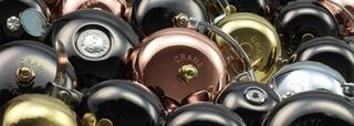 Cyklistický zvonček Crane Bell Suzu Brushed Copper 55 mm Cyklistický zvonček - 1