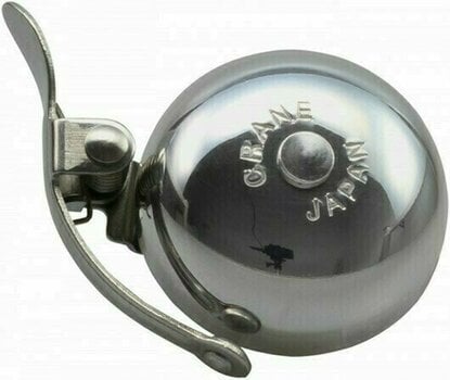 Bicycle Bell Crane Bell Mini Suzu Bell Polished Silver 45.0 Bicycle Bell - 4