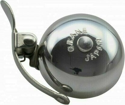 Bicycle Bell Crane Bell Mini Suzu Bell Polished Silver 45.0 Bicycle Bell - 4