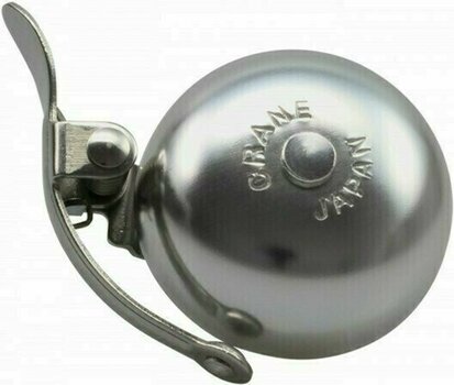 Bicycle Bell Crane Bell Mini Suzu Bell Matte Silver 45.0 Bicycle Bell - 2