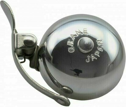Bicycle Bell Crane Bell Mini Suzu Bell Polished Silver 45.0 Bicycle Bell - 2