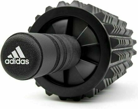 Exercise Wheel Adidas Foam Ab Roller Black Exercise Wheel - 3