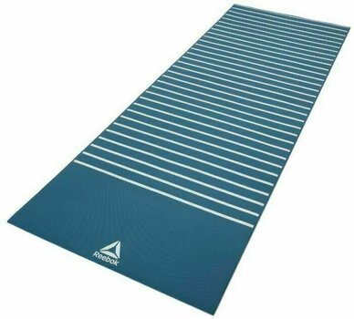 Yoga mat Reebok Double Sided 4mm Yoga Green Yoga mat - 4