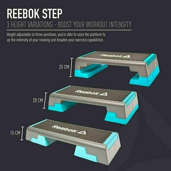 Фитнес стълби Reebok Step - 3