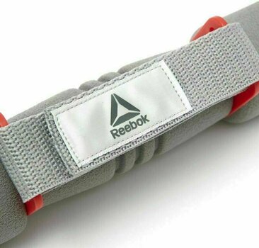 One Arm Dumbbell Reebok Softgrip 1 kg Grey-Red One Arm Dumbbell - 3