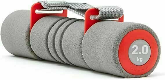 One Arm Dumbbell Reebok Softgrip 2 kg Grey-Red One Arm Dumbbell - 2