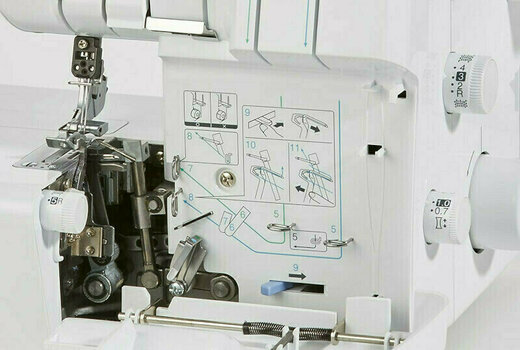 Overlock / Coverlock Brother M343D - 7